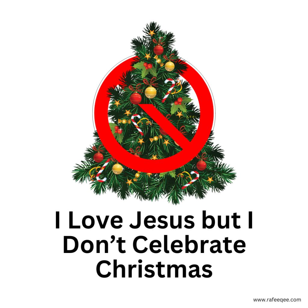 why muslim don't celebrate christmas