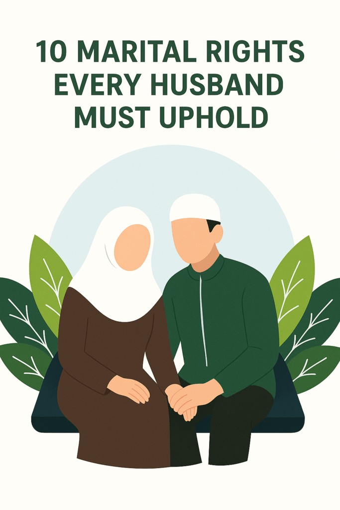 10 Marital Rights Every Husband Must Uphold