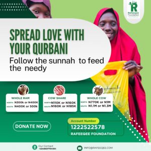 qurbani udhiyah donate