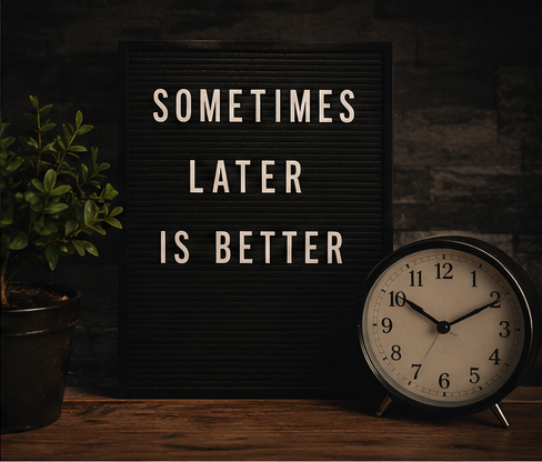 The Art of Being Late: Why Life’s Delays Are Its Greatest Gifts