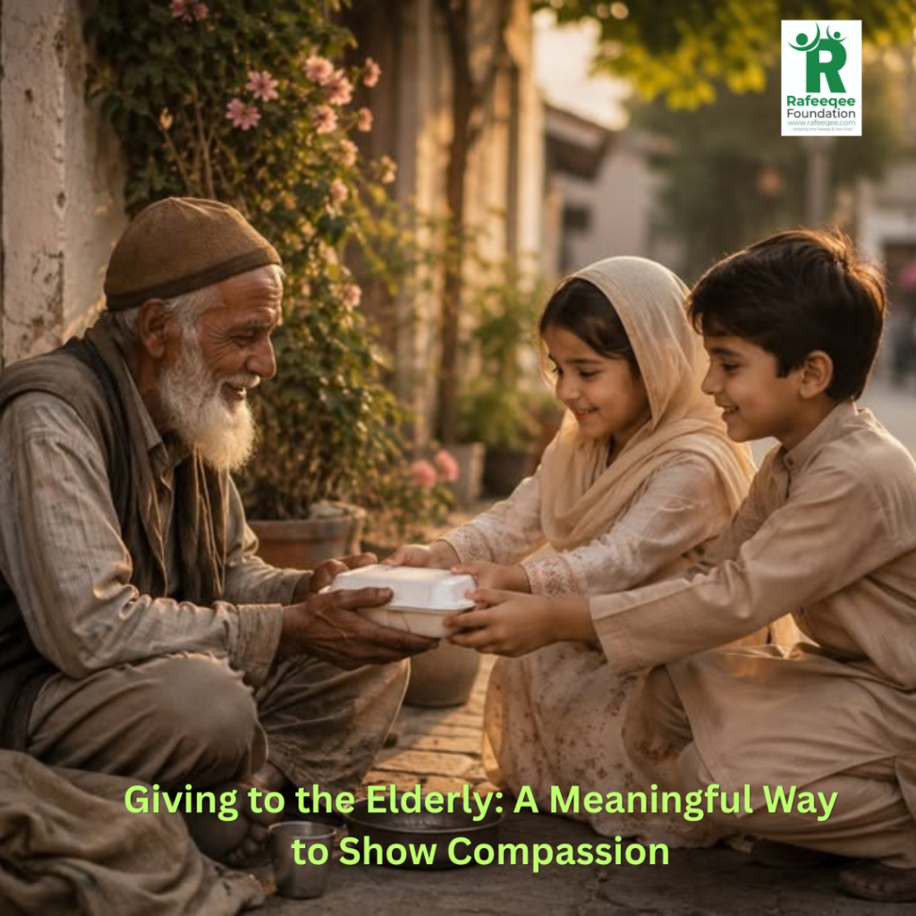 Benefits of Giving to the Elderly