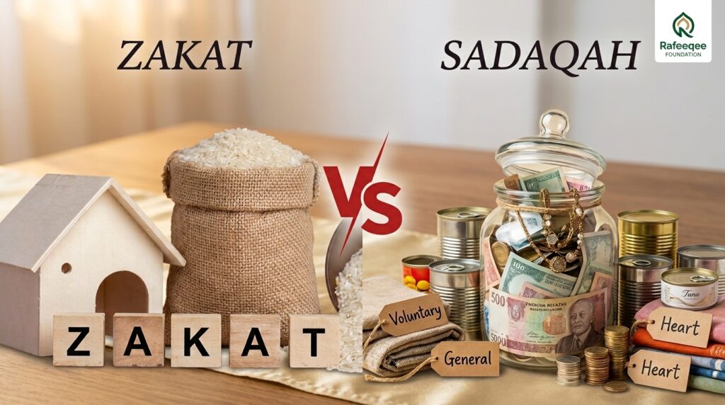 Zakat vs Sadaqah_Rafeeqee.com